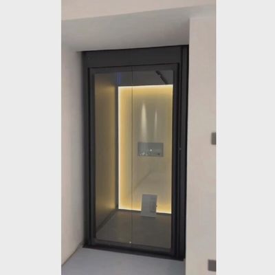 Elevador de parafuso de poupança de espaço 3 pés x 3 pés porta automática