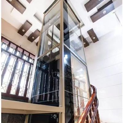Elevador a parafuso controlado por microprocessador de baixa manutenção até 15 M
