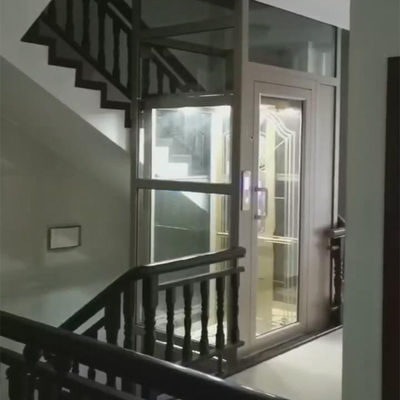3 Passageiros Elevadores Residenciais Compactos Elevador doméstico de design elegante