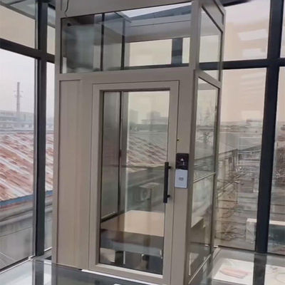 1-3 Pessoas Pequeno elevador residencial sem engrenagem Drive Home Pequeno elevador