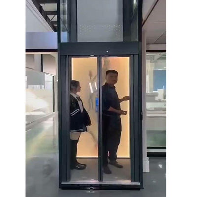 Elevador de tração de 15 m Microprocessador baseado em elevador doméstico pequeno