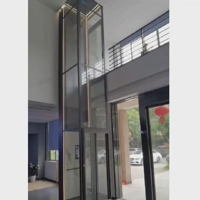 500 kg-1000 kg Elevadores domésticos pequenos com botões de chamada e parada de emergência
