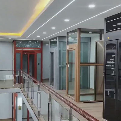 Ascensores de casas pequenas personalizados Porta de alumínio Mini elevador para casa
