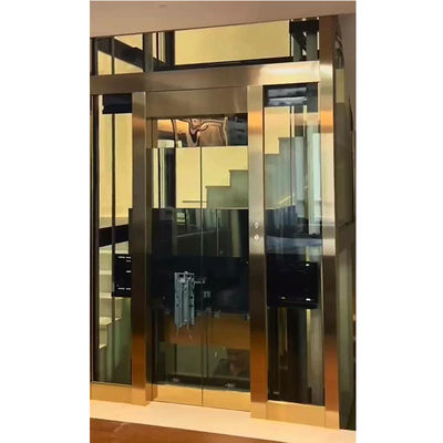 Elevadores domésticos pequenos de 250 a 1000 libras Elevadores de tração sem engrenagem para casas