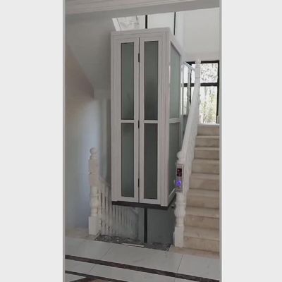 5 Paradas Elevadores hidráulicos domésticos 1000 kg Botão de parada de emergência