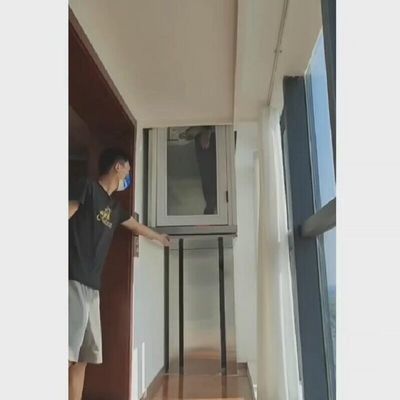 Capacidade 400 kg Elevador hidráulico residencial Equipamento de segurança Elevadores hidráulicos domésticos
