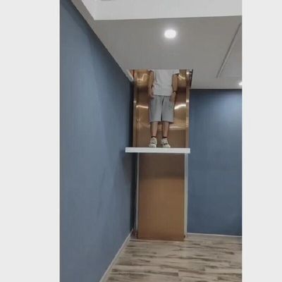 30M de viagem elevador hidráulico doméstico 400Kg elevador hidráulico compacto para casa