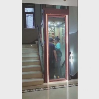 Claybank Home Elevator 0.2-0.4 M/S Centro de abertura de aço inoxidável / Alumínio