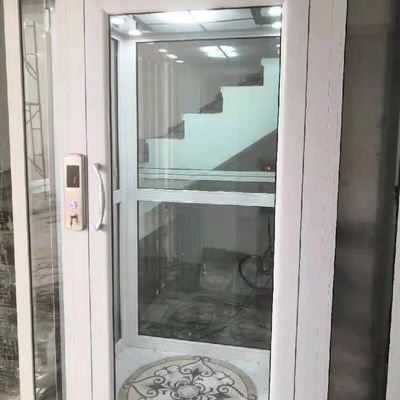 Sala de máquinas hidráulica menos elevador de tração com motor de 4,7 kW e fonte de alimentação de 220V 14,5 M de altura máxima