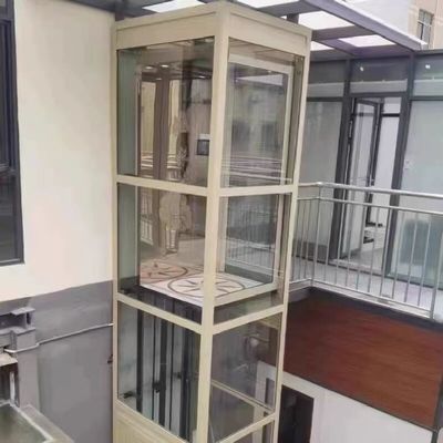 14.5M Altura Elevador hidráulico residencial Paragem de emergência para casa Elevador hidráulico