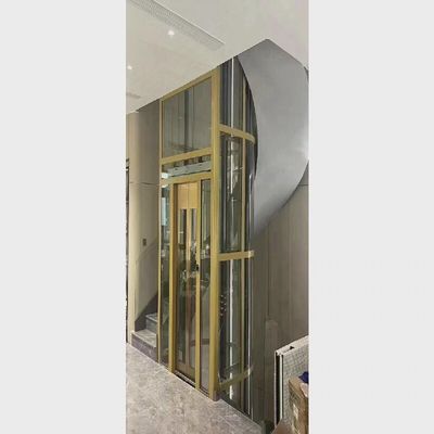 Centro de abertura de casas Elevadores de tração sem engrenagem Elevadores residenciais