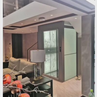 Villa Traction Safe Home Elevator 0,6 M/S Fornecimento de energia de fase única / três