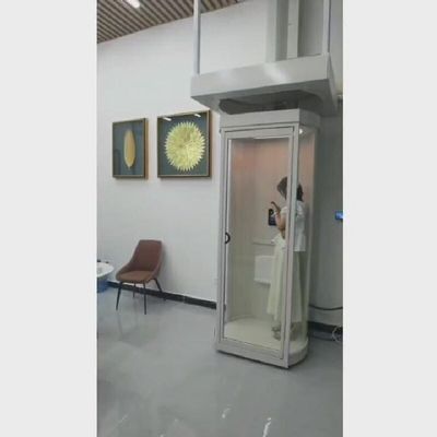 Elevador de passageiros de cápsula de 4 metros 2 andares 400 kg
