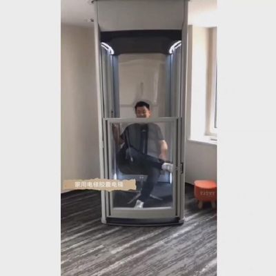1000 kg Carga Capsule Lift para casa Capsule elevador de tamanho 2 paradas