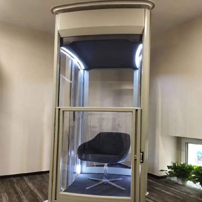 Elevador de cápsula de cabine de vidro para casa Elevador de cápsula baseado em microprocessador