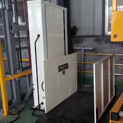 Elevador de carga hidráulico de tamanho de plataforma personalizado com controle PLC