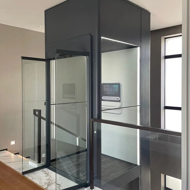 Elevador de 15 m a travagem por parafuso, interno ou externo, elevador a travagem por parafuso para casa