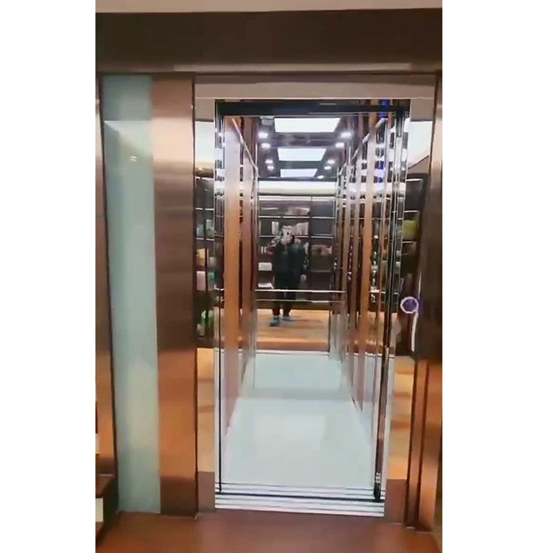 Cabos de tração de aço inoxidável Elevadores residenciais pequenos Função suave 0,6 M/S