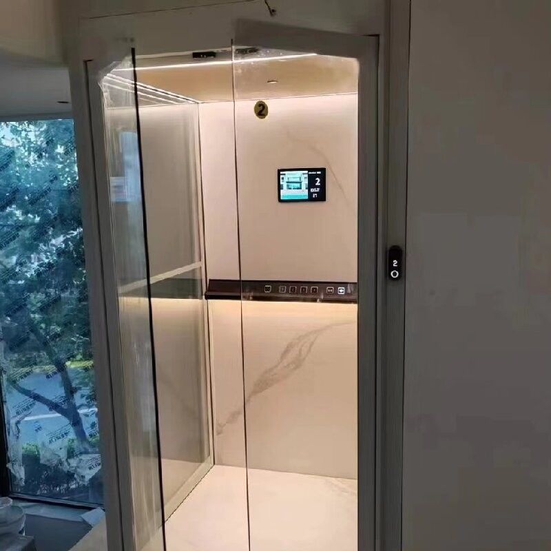 Paragem de emergência botão de pânico elevador hidráulico para casa estruturas de aço inoxidável 304# de cabine