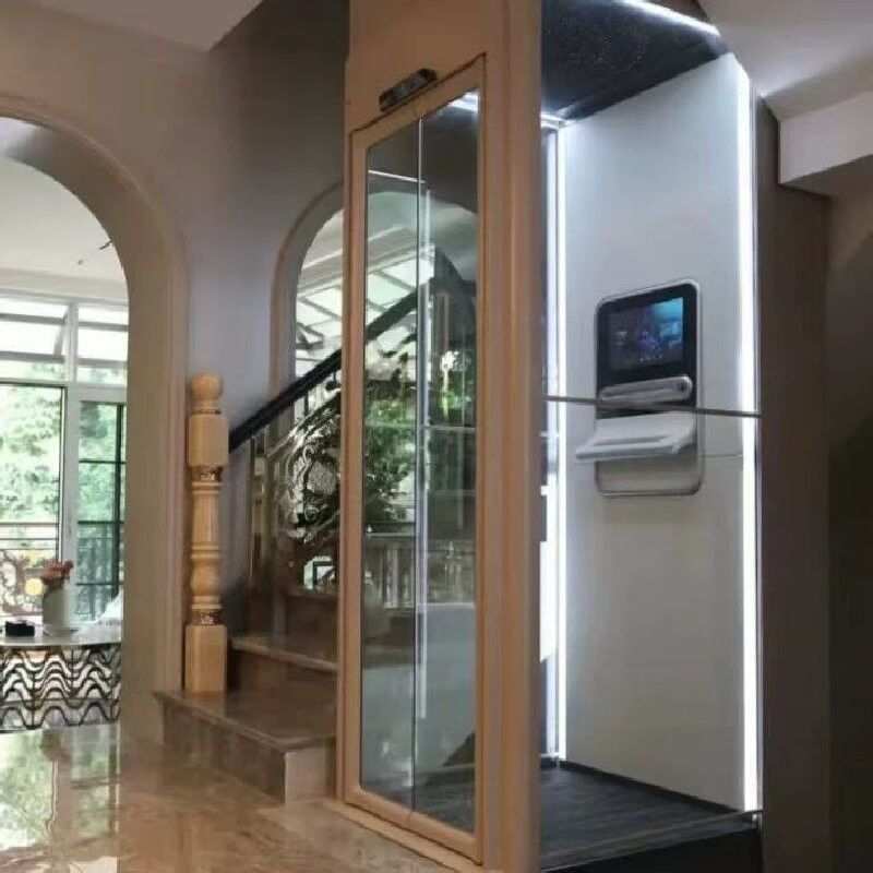 Elevador automático de porta deslizante de segurança extra com cilindro grande de 2,9M e microprocessador