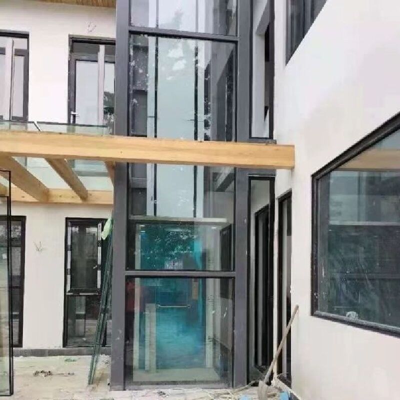 5 Paradas Elevador Hidráulico Doméstico Com Porta Automática Para 3m de Livramento Aéreo