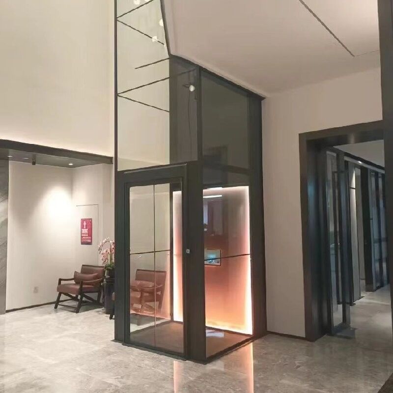 4.7 Kw Elevador doméstico controlado por microprocessador / Elevador hidráulico doméstico com características de segurança