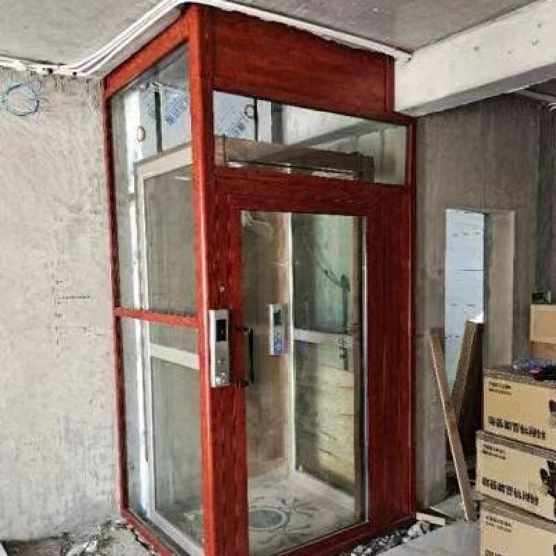 Elevador doméstico pequeno com 5 paradas 4.7 kW Motor 0 M Profundidade do poço