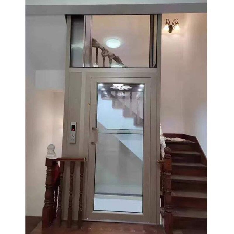 220V Sala de máquinas de aço inoxidável menos elevador piso sistema de controle de microprocessador