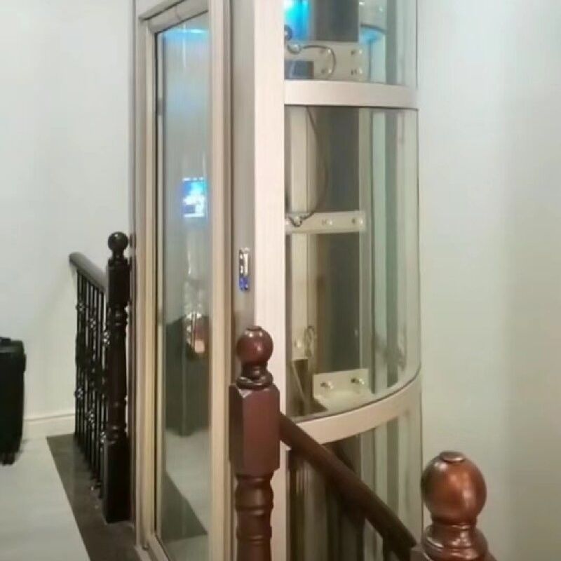 Supercarga Elevador Especial Protegido 400 kg Microcomputador Pequeno Elevador Residencial