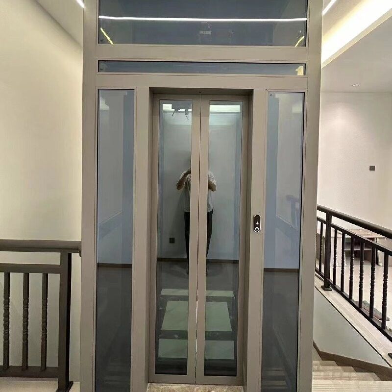 Silent Home Traction Elevador sem engrenagem e portas automáticas