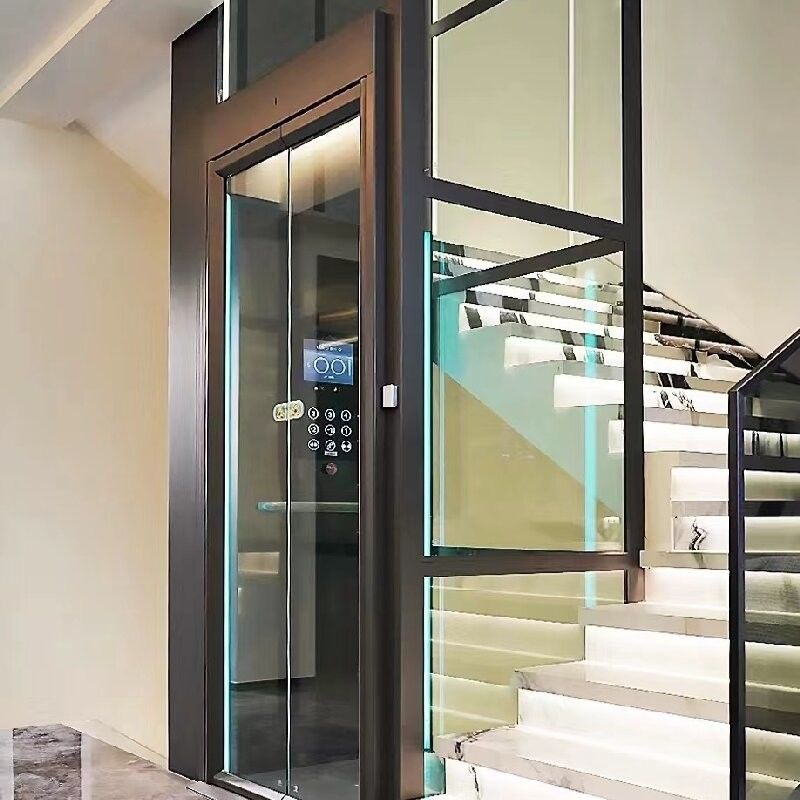 400 kg-1000Kg Capacidade elevador de tração residencial 30M elevador de tração