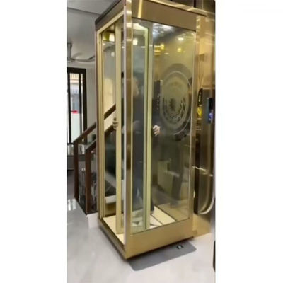 Elevador doméstico personalizável sem buracos. Elevador hidráulico de 400 kg.