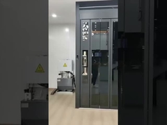 Tipo de elevadores de plataforma de escritório de tração de 500-1000 kg de capacidade, engrenagem e sistema de tração do motor