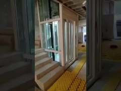 Sistema de controle baseado em microprocessador do elevador doméstico de tração sem engrenagem garante uma operação suave