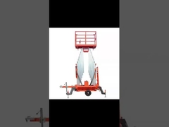 Plataforma retrátil de liga de alumínio