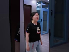 Elevador Hidráulico Panorâmico de Vidro Residencial Instalado para Residência Familiar de Vários Andares